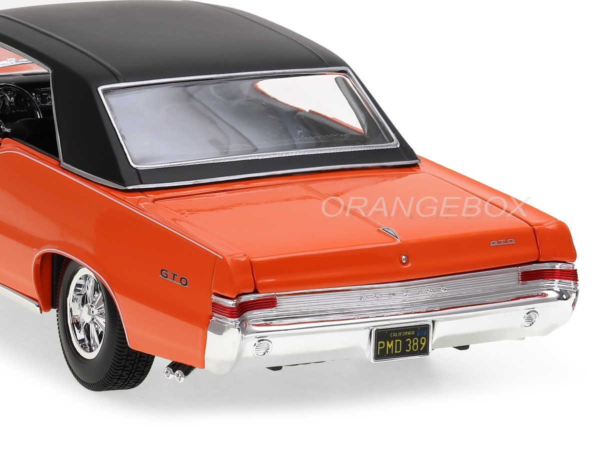 Pontiac GTO 1965 Hurst Maisto 1:18 Laranja - 19 anos! Loja